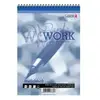 Landre LANDRÉ - Bloc sténo "WORK" A5, 40 feuilles, lignes moyennes lignes de sténo, 60 g/m2, sans bois -355504012