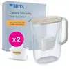 CARAFE FILTRANTE BRITA Style Essential Sable + 2 cartouches MAXTRA PRO
