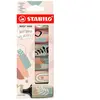 Markeerstift stabilo boss mini nature ass 6 stuks