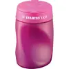 STABILO EASYsharpener - Taille-crayon ergonomique rose avec réservoir - Gaucher