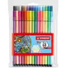 STABILO Pen 68 viltstift Medium Meerkleurig 30 stuk(s)