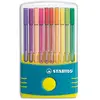 Stabilo Stabilo Etui Plastique Refermable "Colorparade" Turquoise 20 P...