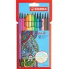 STABILO Etui carton de 12 feutres de coloriage Pen 68