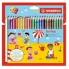 STABILO 040024.02 Pastels Trio Maxi, 24 pièces