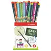 stabilo stabilo crayon graphite easygraph, présentoir carton de 36 noi...