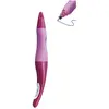 Stylo Roller Stabilo EASYoriginal gaucher+3 recharges - roller ergonomique rechargeable encre bleue