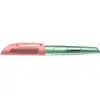 Stylo plume Stabilo Flow cosmetic Rose et Vert