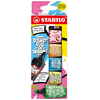STABILO BOSS MINI - Markeerstift - By Snooze One Edition - Etui Met 6 Kleuren