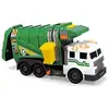 Dickie Toys Camion poubelle 39cm  à roues libres avec son et lumière