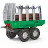 Rolly Toys rollyTimber hout aanhanger met 5 stammetjes - Rolly Toys 122158