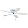 DEKO deckenventilator BC 838 Weiss/Weiss Geflecht