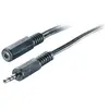 Câble audio speaka professional [1x jack mâle 3.5 mm - 1x jack femelle...