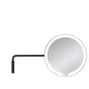 Blomus, Miroir cosmétique, Miroir cosmétique LED -MODO- Black avec fix...