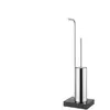 Blomus, Brosse WC, Modo Porte-papier et porte-balai, acier poli