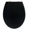 Wenko Wc-bril Ikaria 37,5 X 41,5 Cm Duroplast Zwart