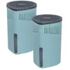 WENKO Déshumidificateur DROP | Lot de 2 appareils | Absorbeur d'Humidité et Odeurs | Salle de Bain, Chambre - jusqu'à 80m³ | Bleu