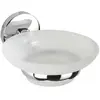 Wenko Zeephouder Cuba Power-loc 13 Cm Rvs/glas Zilver/matwit