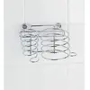 WENKO Porte Sèche cheveux et lisseur Classic, Inox argent, 20x12x12 cm