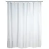 Wenko 20151100 rideau de douche blanc anti moisissure 180x200 cm
