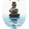 Wenko 21747100 Méditation Abattant Duroplast Acrylique 38,5 x 6,5 x 46...