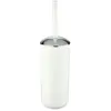 Wenko Toiletborstel En Houder Brasil 10 X 37 Cm Wit/chroom