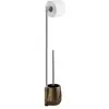 Wenko - Valet WC design ethnique Marrakesh - H. 72 cm - Marron