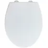 WENKO Abattant WC avec frein de chute Premium Korfu, abattant WC clips...