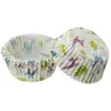 Zenker 43948 Moule à muffins en papier Motif Lama/cactus Multicolore