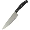 Nirosta 43800 Couteau à découper, couteau de cuisine, Acier Inoxydable, Noir, 31 cm