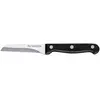 Fackelmann Nirosta 43390 Couteau à legumes Nirosta-Mega 18cm en Bakélit/INOX, Acier Inoxydable, Noir/Argent, 18 x 4,8 x 1 cm