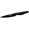 Fackelmann Nirosta 43735 Couteau de cuisine, Couteau à découper, Lame de 15 cm, noir, Acier inoxydable, 29 x 15 cm
