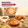 Fackelmann 50 Moules en papier air fryer ronds 20 cm Fackelmann