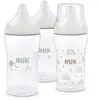 Nuk babyfles set - anti-koliek flessen 3x260ml - Rainbow Sheep.