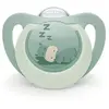 Nuk 2 Sucettes First Choice Nuit 0-6m Hippo/Koala