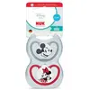 Nuk 2 Sucettes Perfect Match Air 0-6m Minnie