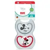 2 Sucettes Perfect Match Air 18-36m Minnie