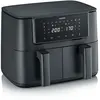 Severin Dual-Heissluftfritteuse, Friteuse, Noir