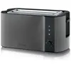 Severin AT 9341 Langschlitz-Toaster, Grille-pain, Noir