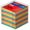 herlitz - Boîte pour bloc-notes en plastique, limpide, 650f couleur