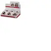 Herlitz 1610492 perforateur 1,6 mm avec réglette noir métallisé