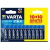 Varta Longlife Power AA - Alkaline Batterijen - 20 Stuks