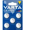 VARTA Pack de 5 piles électroniques Lithium CR2025