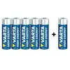 Varta Piles LR06 AA : Lot de 5 + 1 gratuite aille Unique Coloris Unique