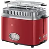 Grille-pain Retro RUSSELL HOBBS 21680-56 - 2 fentes - 1300 W - Rouge