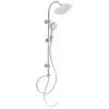 SCHÜTTE Teneriffa Douchesysteem - Regendouche - 106 cm Stang - Wit & Chroom