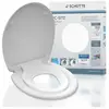 SCHÜTTE WC-Bril 82940 FAMILY WHITE - Duroplast - Soft Close - Afklikba...