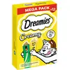 Dreamies Catisfactions Creamy Snacks pour chat -  herbe à chat, fromage (12 x 10 g)