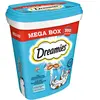Dreamies Mega Tub Catisfactions pour chat - saumon 350 g