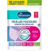 Lessive DR BECKMANN en feuilles L'éclatante x80