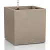 Lechuza Pot de fleurs Canto Square Beige Beige